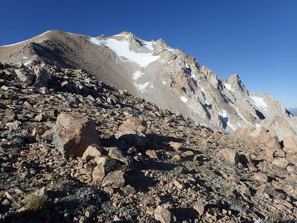 Climbing Boundary Peak - Nevada